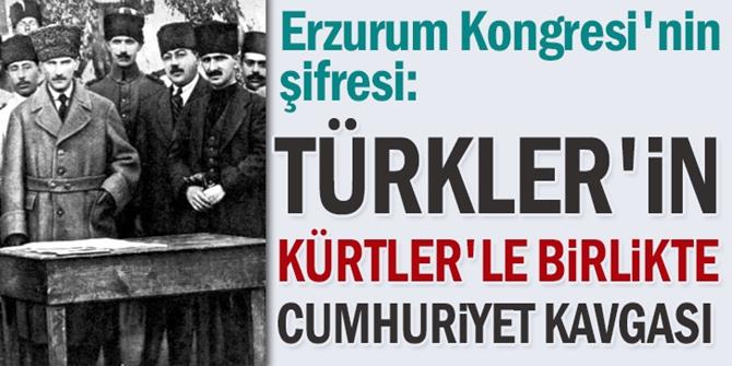 Türkler'in Kürtler'le birlikte cumhuriyet kavgası