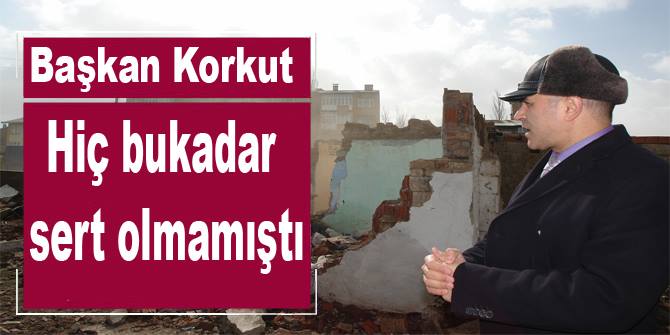 Başkan Korkut'tan sert çıkış!