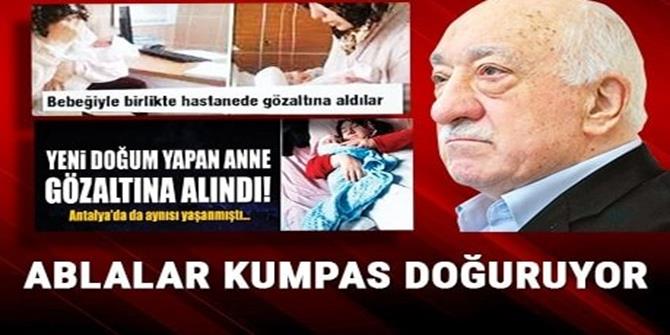 Ablalar kumpas doğuruyor