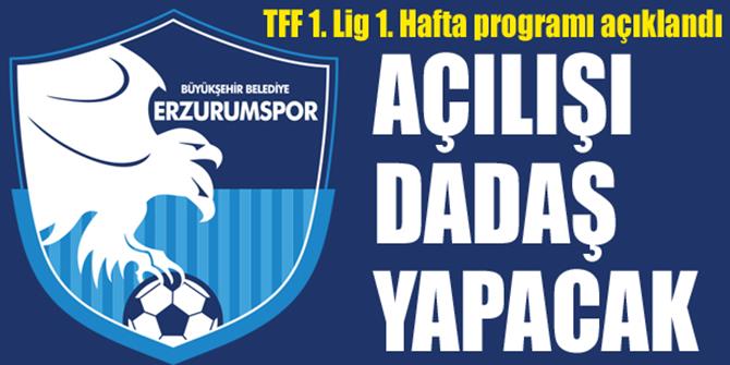 TFF 1. Lig 1. Hafta programı açıklandı