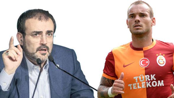 AK Parti'den CHP'ye Wesley Sneijder'lı eleştiri