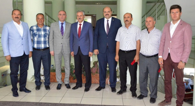 Tatlısu Belediye Başkanı Orçan, Erzurum'da İncelemelerde Bulundu