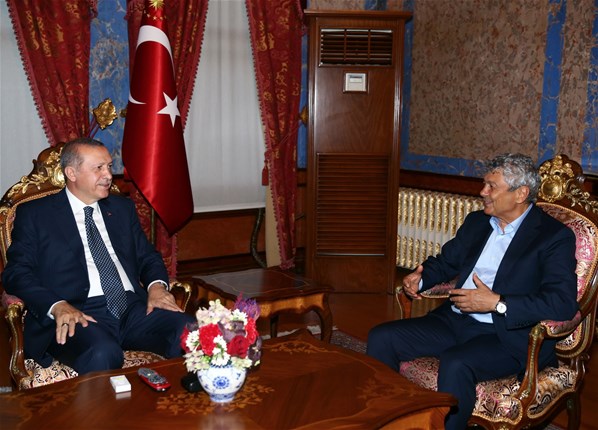 Lucescu’dan Erdoğan’a ziyaret
