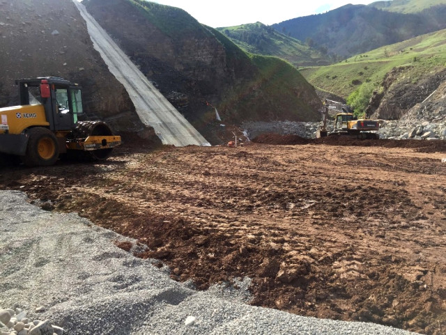 Erzurum Pehlivanlı Barajı'nda Çalışmalar Bütün Hızıyla Sürüyor