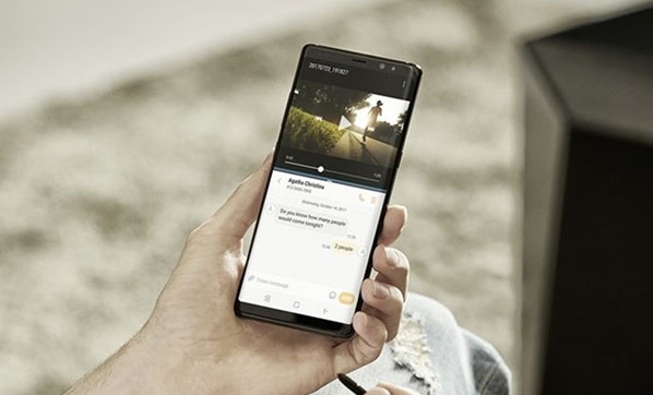 Samsung yeni amiral gemisi Galaxy Note 8'i tanıttı