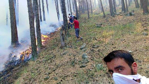 Oltu'da 4'üncü Kez Orman Yangını Çıktı
