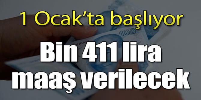 Bağ-Kur’luya bin 411 TL maaş