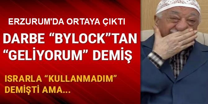 O yazışmalar Erzurum'da ortaya çıktı