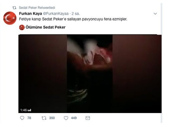 Sedat Peker paylaştı, sosyal medya karıştı! Kan donduran görüntüler