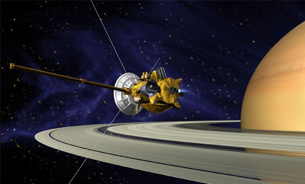 Cassini veda ediyor!