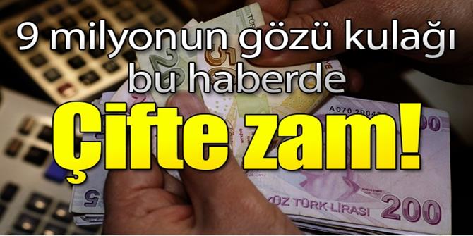 Emekliye çifte zamla 221 lira