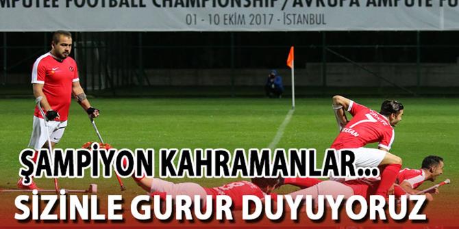 2-1 yendi Avrupa Şampiyonu oldu