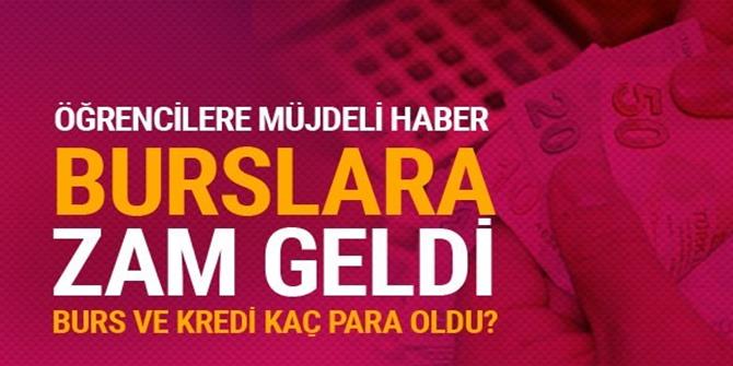 Milyonlarca öğrenciye burs ve kredi müjdesi!