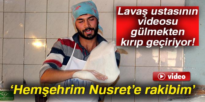 Fenomenliğe aday Erzurumlu lavaş ustasının videosu kırıp geçirdi