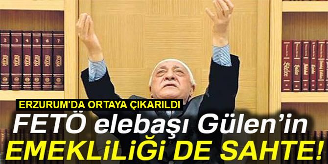 FETÖ elebaşı Gülen’in emekliliği sahte