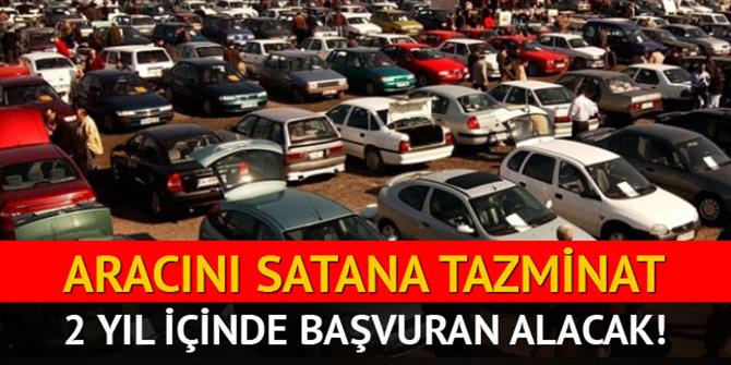 Aracını satana tazminat