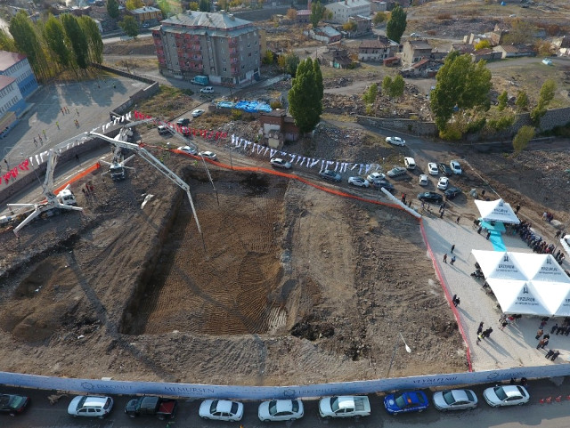 Veyisefendi Konutları'nın Temeli Atıldı