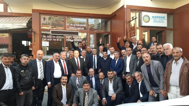 MHP Narman'da İstişare Toplantısı Yaptı