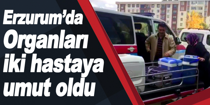 Kazada hayatını kaybeden kadının organları iki hastaya umut oldu