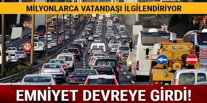 Trafiğe çözüm geliyor