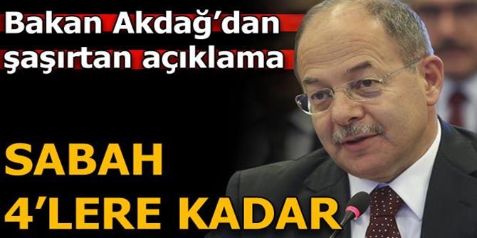 Bakan Akdağ:  Sabah 4'lere kadar o diziyi izledim...