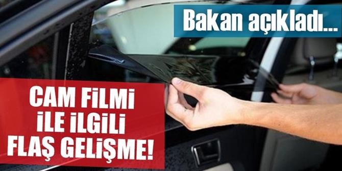 Cam filmi ile ilgili flaş açıklama!