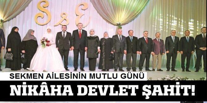 Devlet şahit oldu