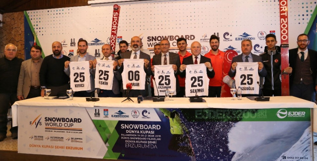 Palandöken'de Dev Organizasyon: Snowboard Dünya Kupası