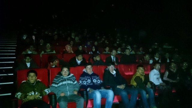 Öğrenciler Sinema ile Buluşuyor' Etkinliği Aşkale'de Başladı