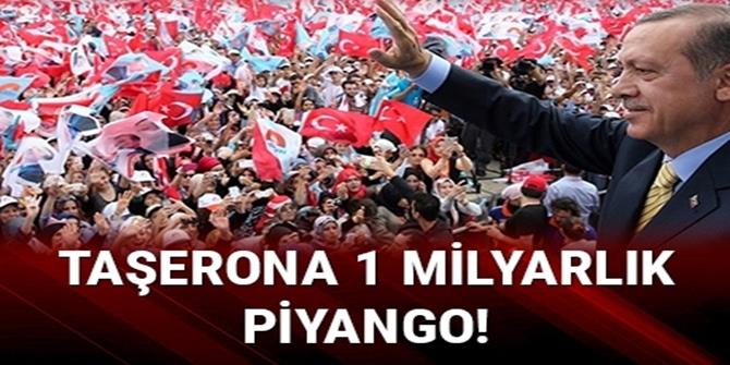 Taşerona 1 milyarlık piyango