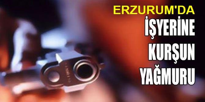 Erzurum'da İş Yerine Silahlı Saldırı