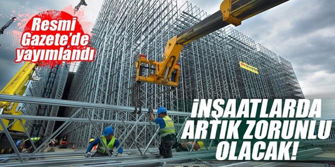 Yapım işleri ihalelerine "yerli malı" düzenlemesi