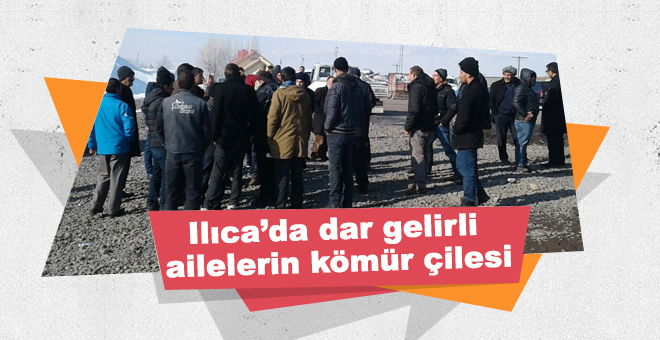 Ilıca’da dar gelirli ailelerin kömür çilesi