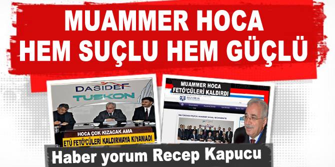 Muammer Hoca çok kızmış!