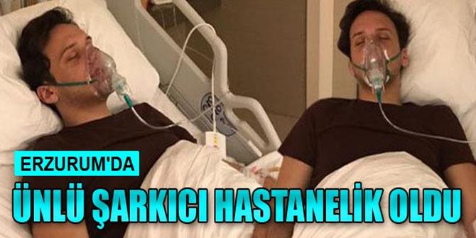 Ünlü Şarkıcı Edis, Erzurum'da Hastanelik Oldu