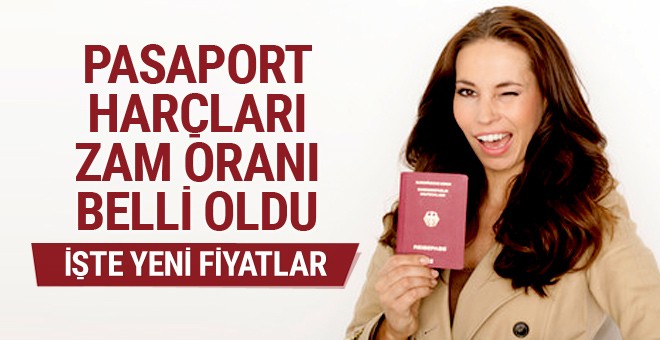 Pasaporta yeni yıl zammı!