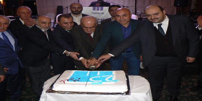 İmo Erzurum Şubesi 25'inci Yılını Kutladı