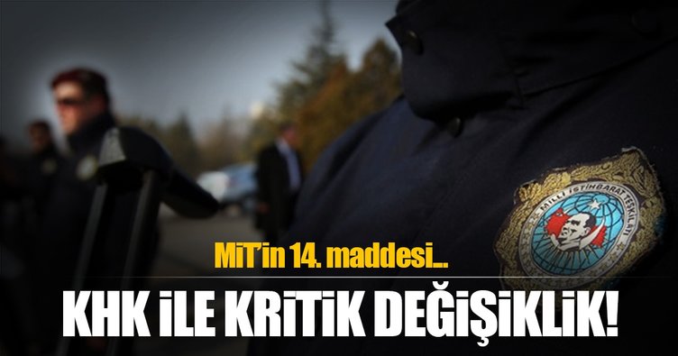 MİT mensuplarına yazılı istifa hakkı