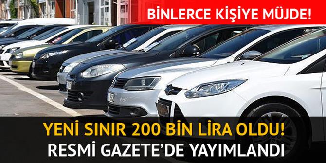 Engellilerin taşıt alımında ÖTV istisnasına 200 bin lira sınırı