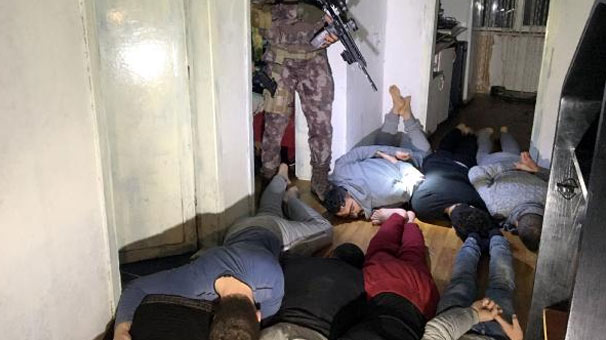 DEAŞ operasyonu! Suriyelilerin de bulunduğu 38 kişi...
