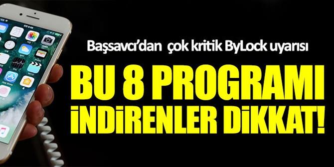 İşte telefonları ByLock'a yönlendiren 8 program!