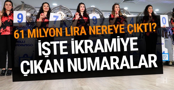 Milli Piyango Yılbaşı Çekilişi Yapıldı! İşte 61 Milyon Kazanan Numara