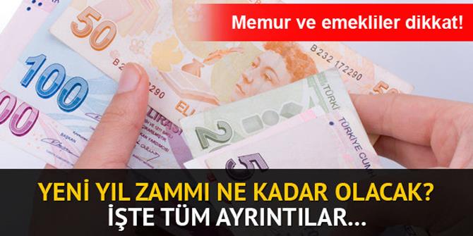 Memur ve emekliye zamda son durum