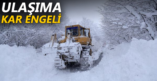 411 Köy Yolu Kardan Kapandı