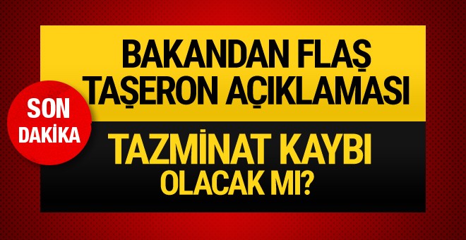 Çalışma Bakanı'ndan taşeron işçilerin kıdem tazminatıyla ilgili açıklama