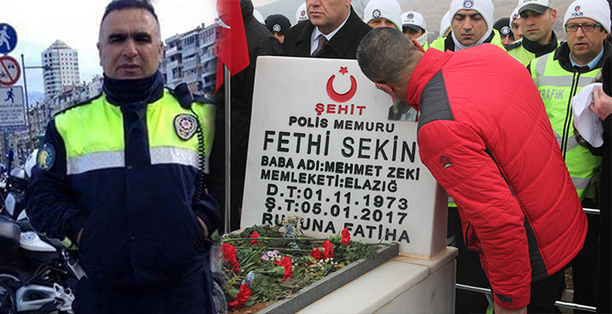 Kahraman polis memuru Fethi Sekin anıldı