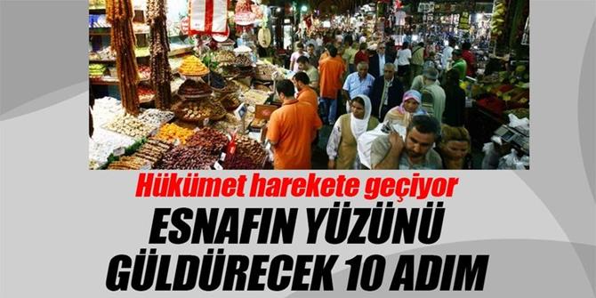 Esnafın yüzünü güldürecek 10 adım