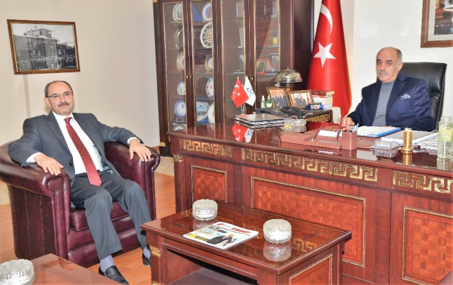 Dap Başkanı Demir'den, Başkan Yücelik'e Ziyaret