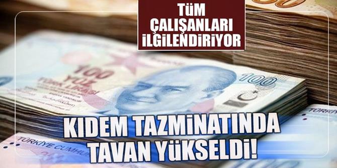 Kıdem tazminatına asgari ücret ayarı