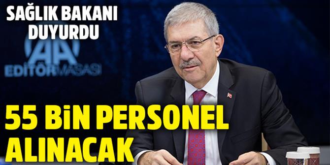 Demircan: 2018'de 55 bin personel alınacak